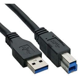 InLine USB 3.0 Kabel, A an B, 1m