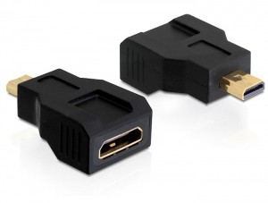 Delock Adapter HDMI Buchse zu Micro HDMI Stecker 