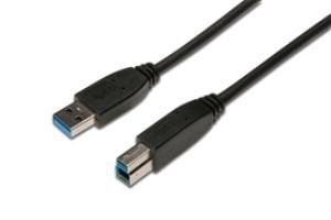 GR-Kabel, USB 3.0 Kabel, 3M, schwarz, A an B