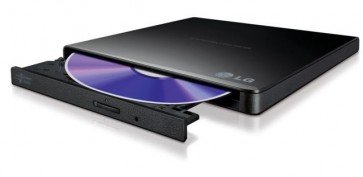 LG Slim Portable DVD-Brenner schwarz, USB, retail