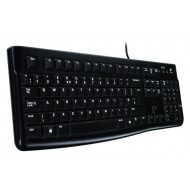 Logitech Tastatur K120, Schwarz, USB, DE